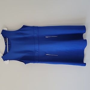 Karin stevens blue dress